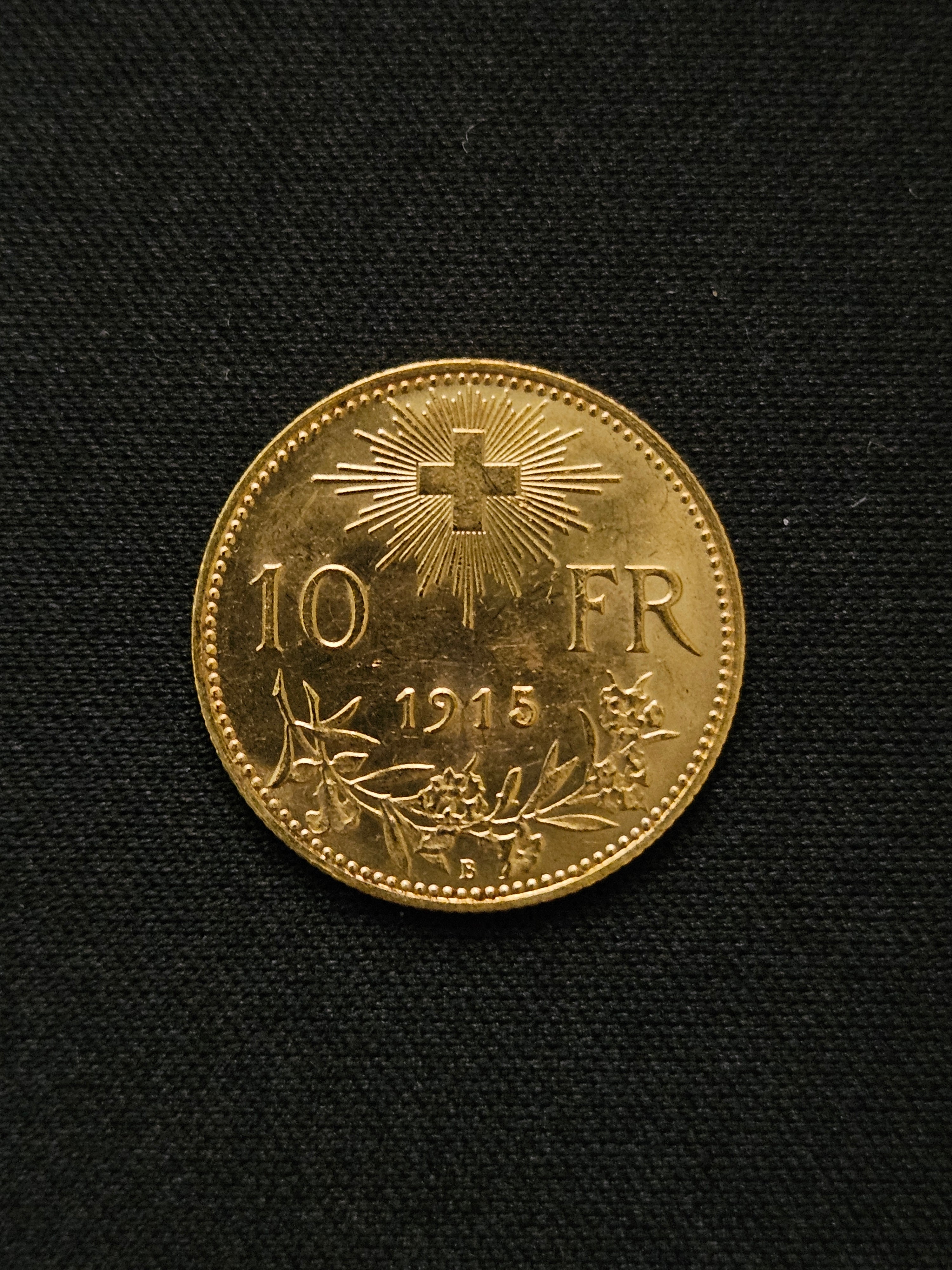 10 Franken Goldmünze Helvetia (verschiedene Jahrgänge)