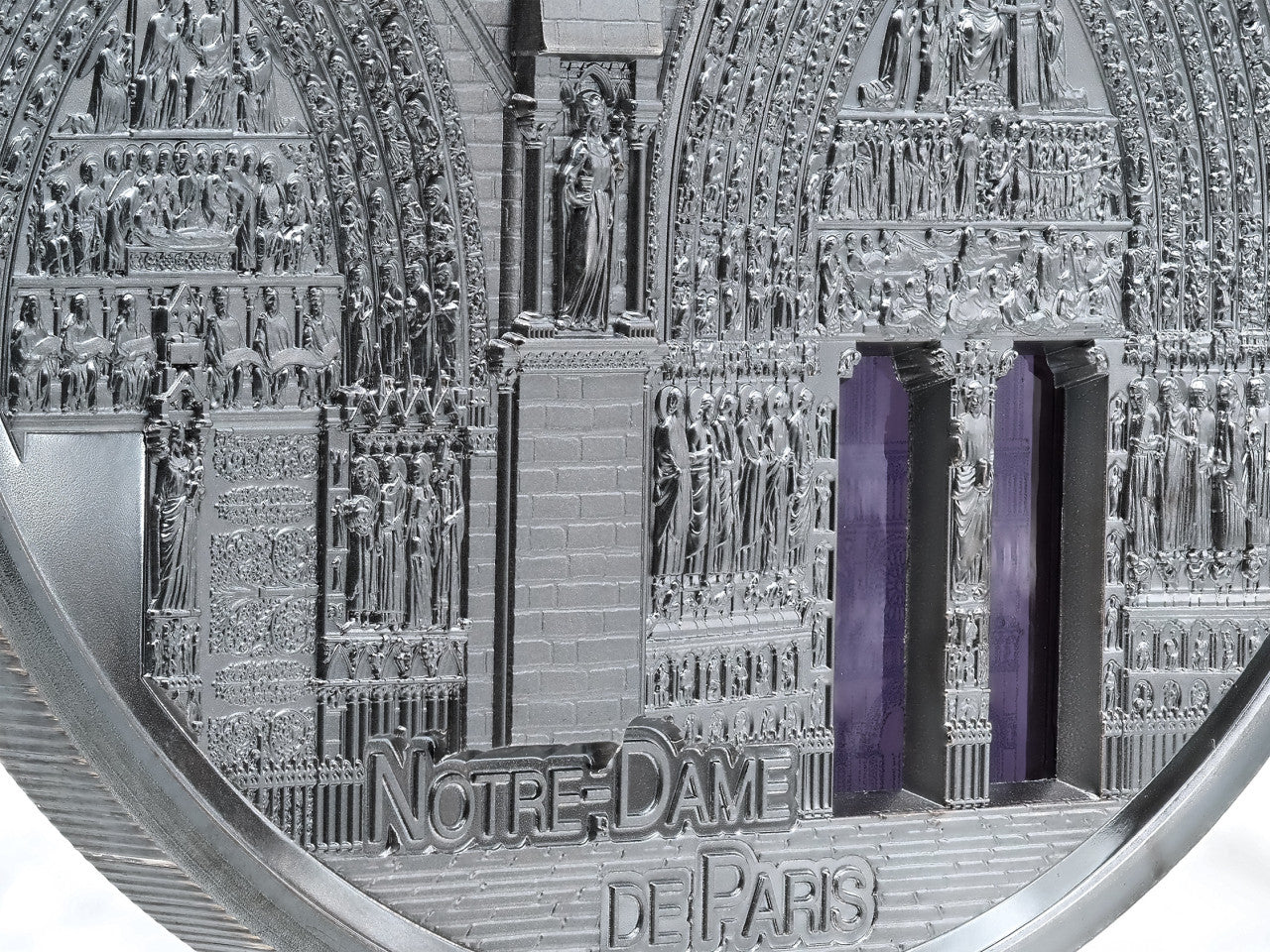 5 oz Silbermünze Palau – Tiffany Art Paris (2021 | Black Proof | Auflage: 999)
