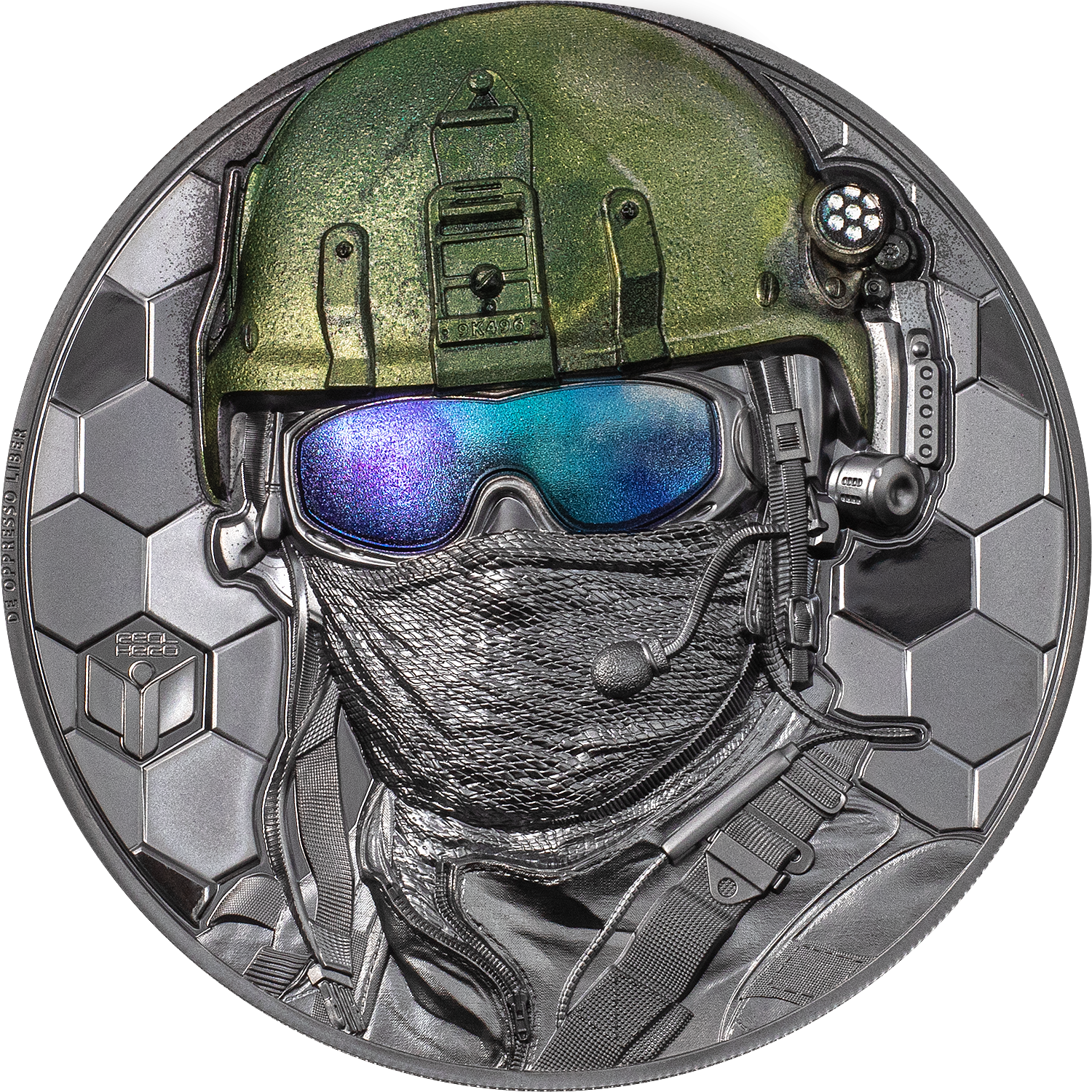 3 oz Silber Real Heroes Special Forces 2022 (Black Proof | Auflage: 750 | CIT)