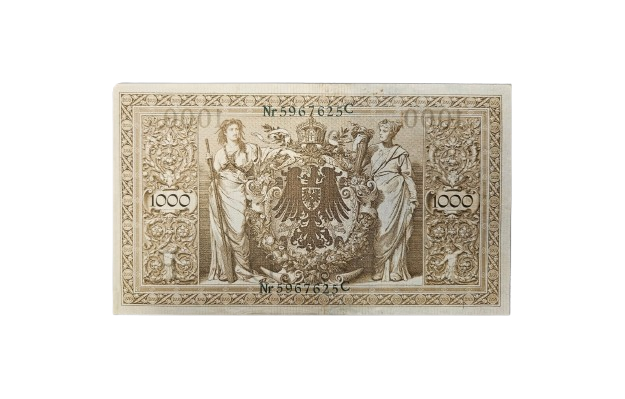 Reichsbanknote 1000 Mark – 21. April 1910 (Grün)