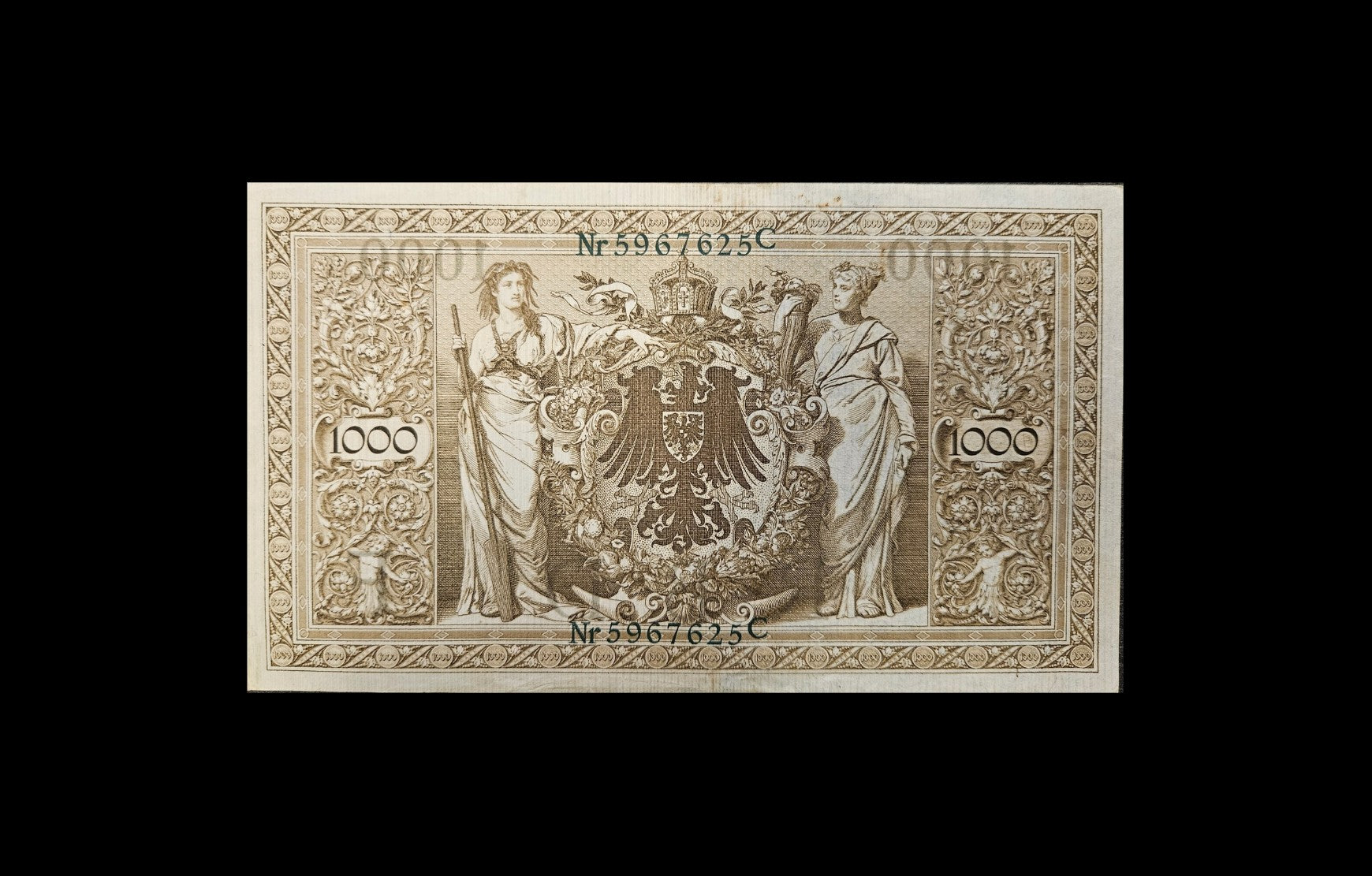 Reichsbanknote 1000 Mark – 21. April 1910 (Grün)