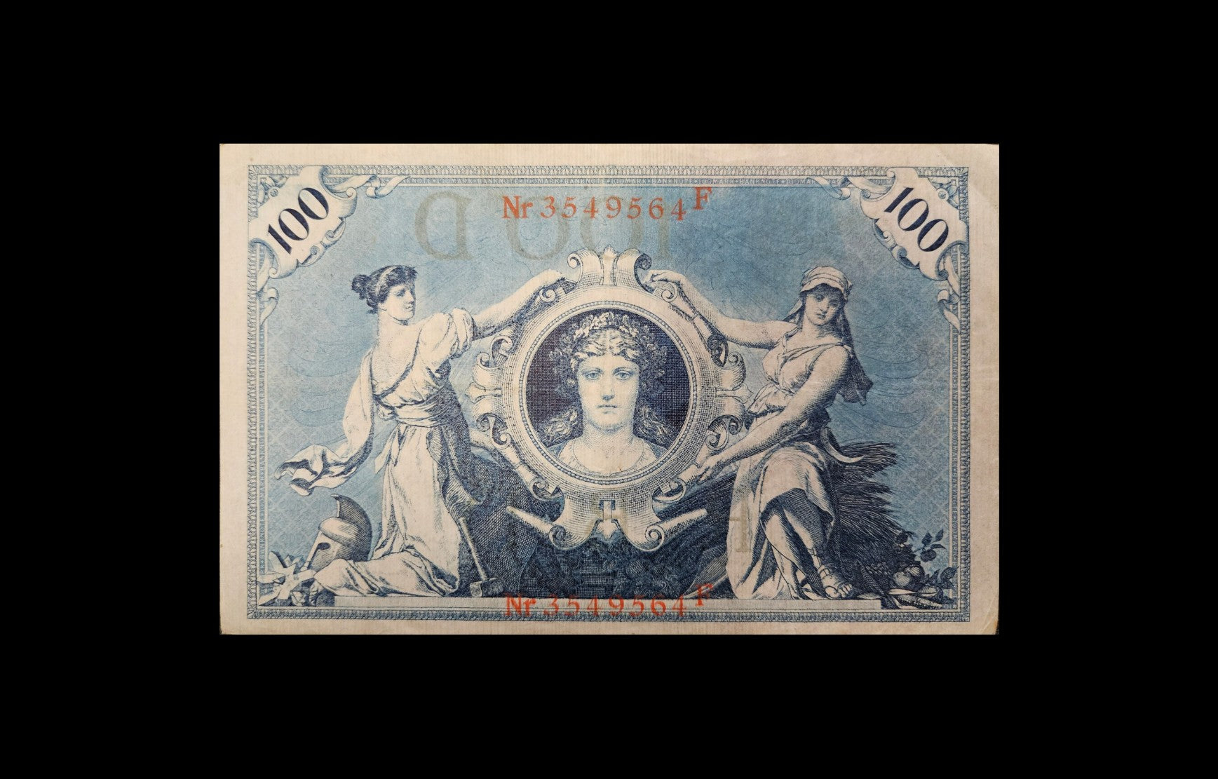 Reichsbanknote 100 Mark – 7. Februar 1908 (Rot)