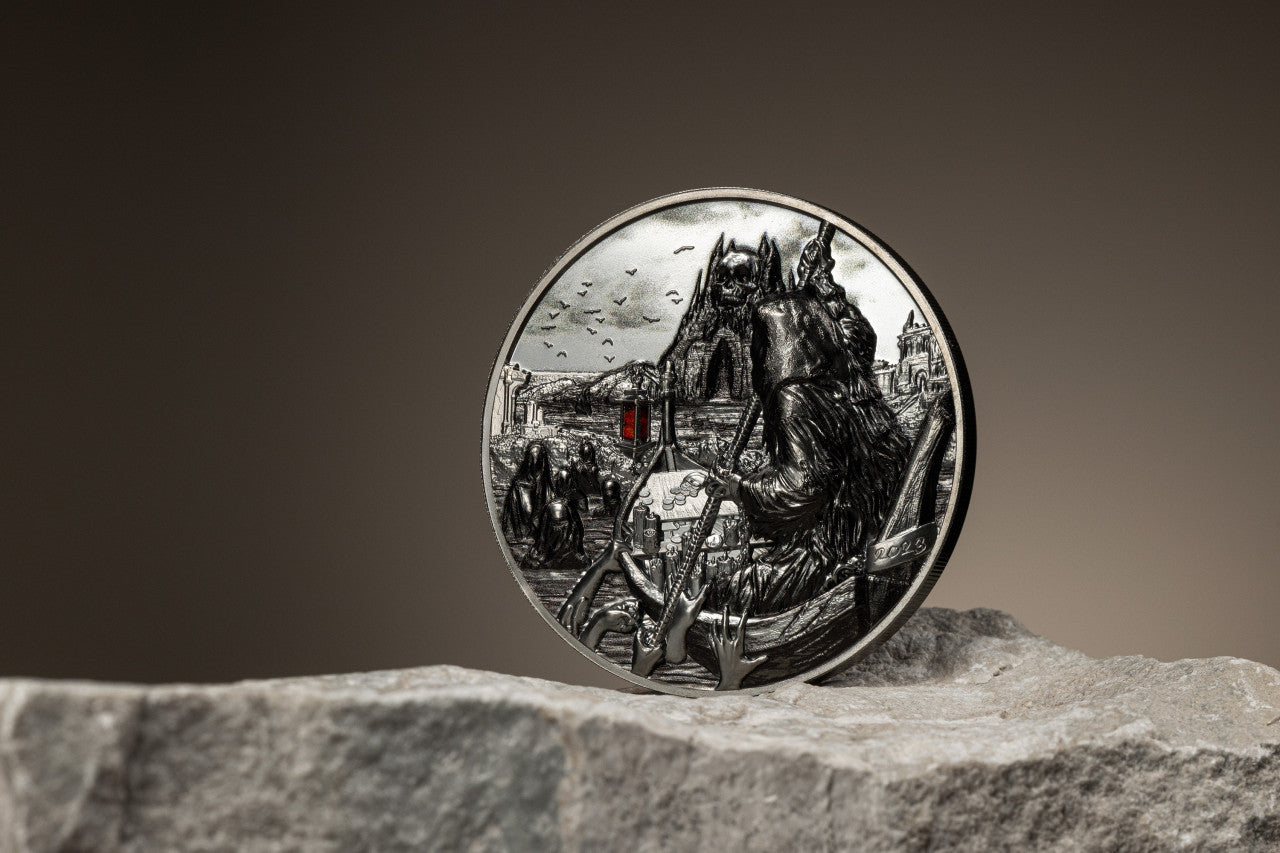3 oz Silbermünze Ferryman Of The Dead – Charon 2023 (Black Proof | Auflage: 888)