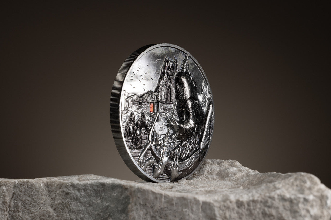 3 oz Silbermünze Ferryman Of The Dead – Charon 2023 (Black Proof | Auflage: 888)