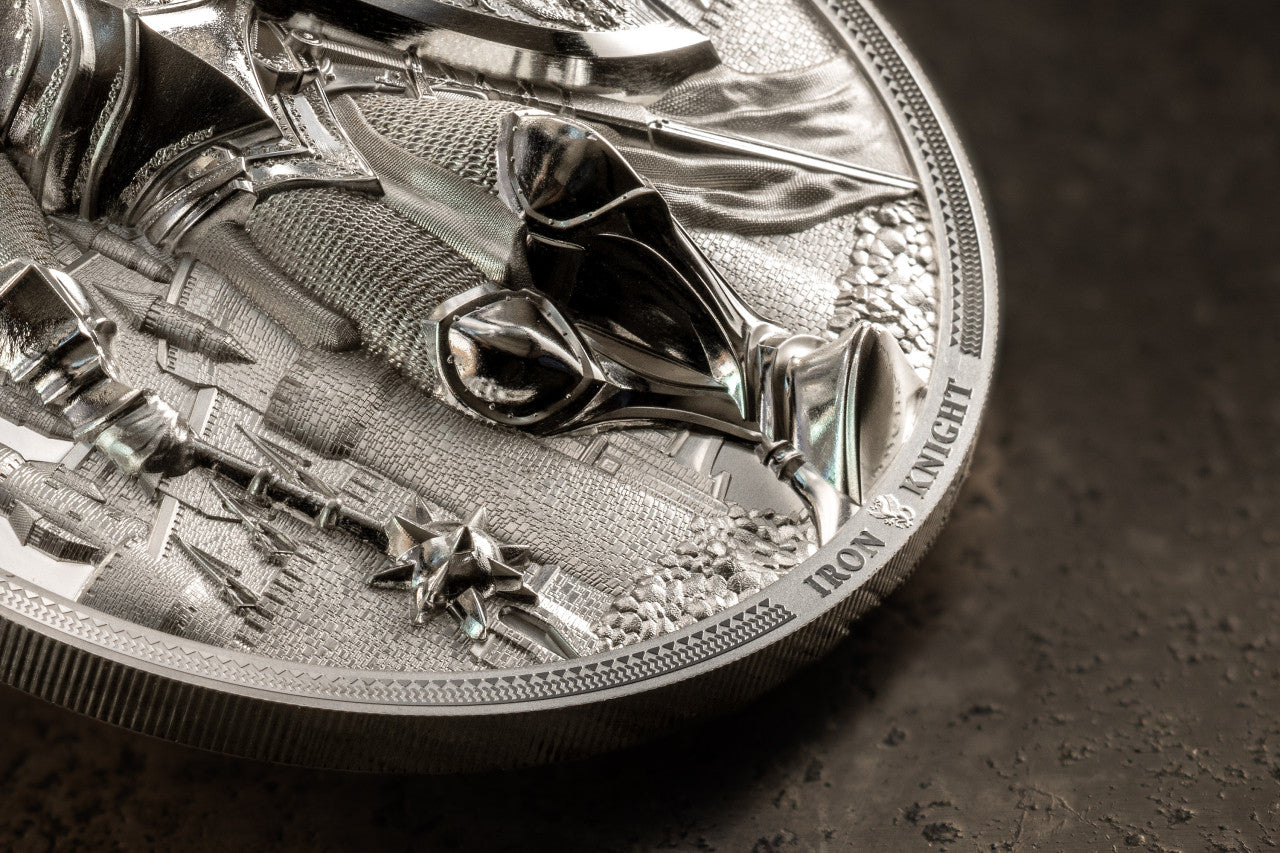 5 oz Silbermünze Iron Knight - CIT 2024 (Polierte Platte | smartminting® 4.0 | Auflage: 555)
