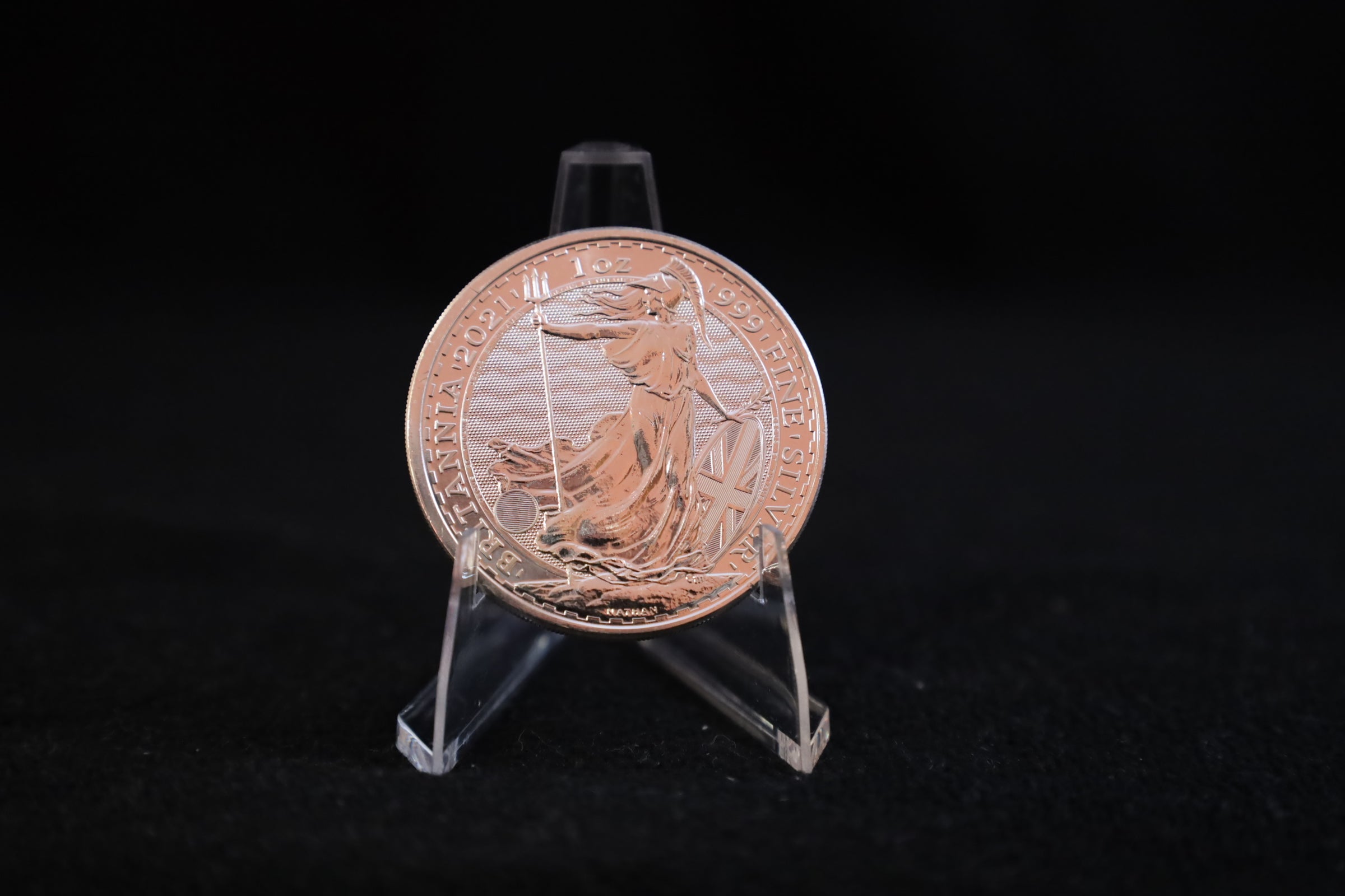 1 oz Silbermünze Britannia 2021 – Royal Mint | 999 Feinsilber