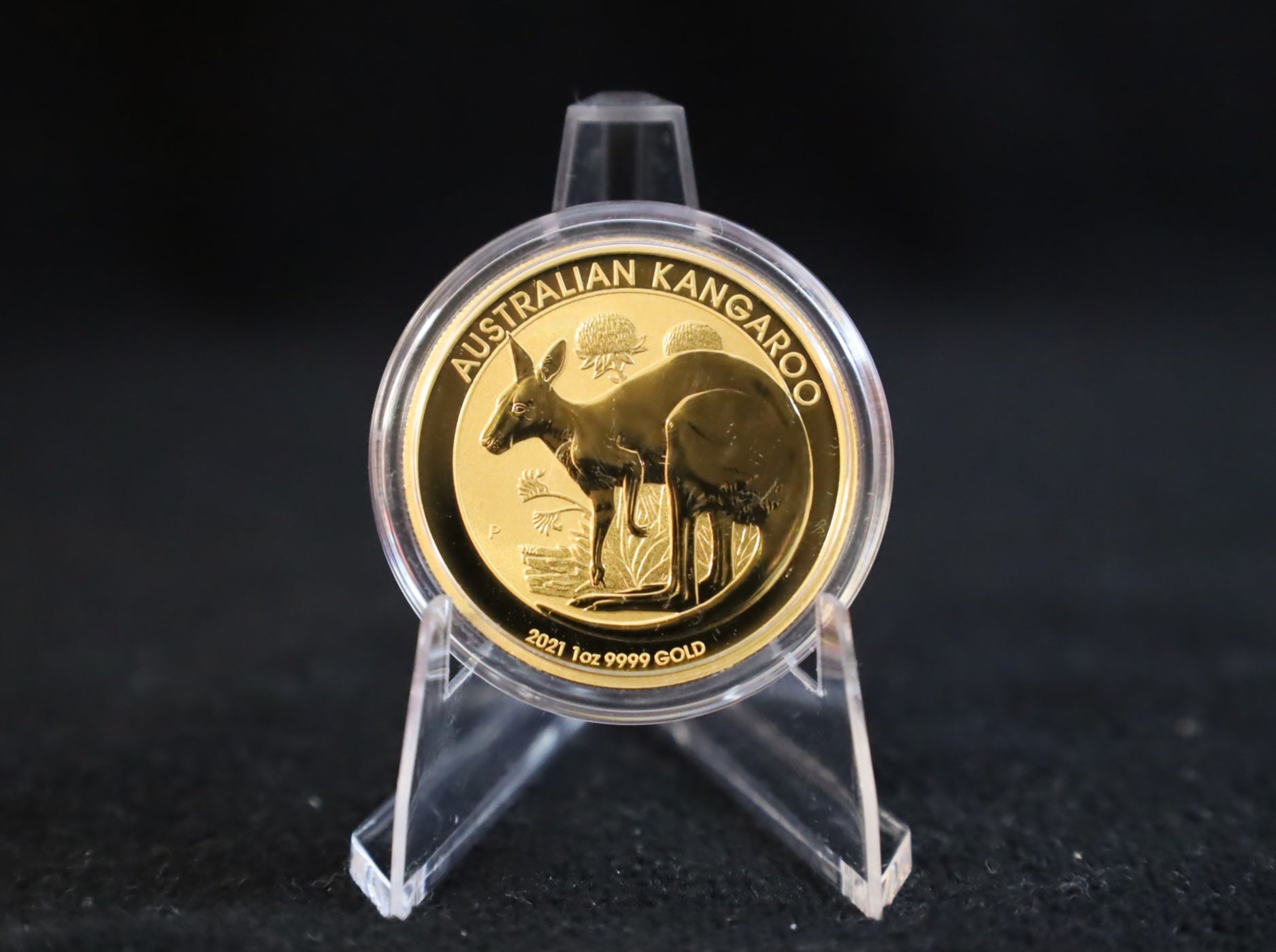 1 oz Goldmünze Australian Kangaroo 2021 (Perth Mint | 999,9 Feingold)