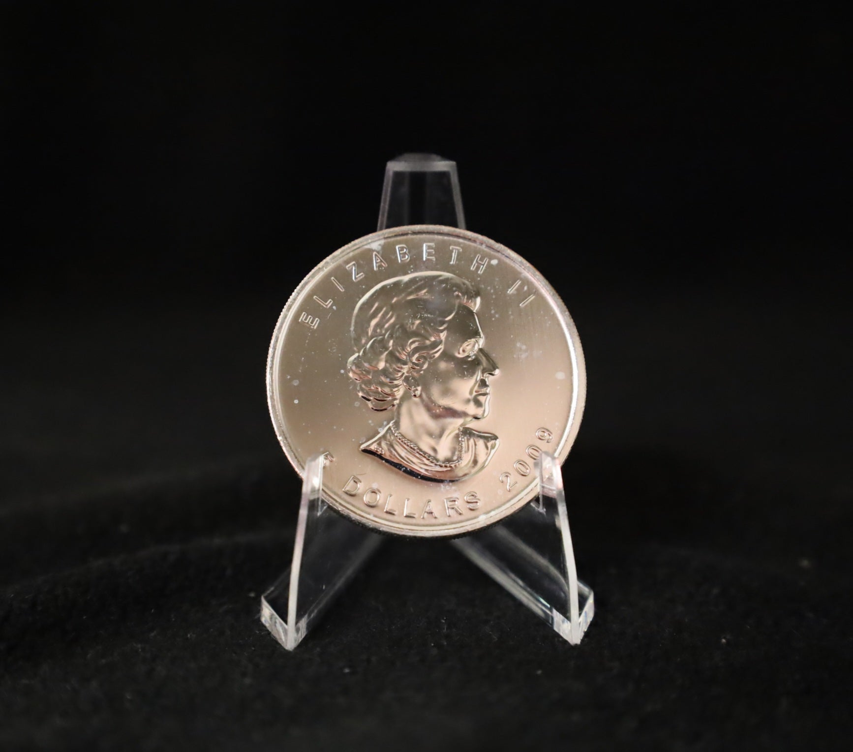 1 oz Silbermünze Canadian Maple Leaf 2009 (999 Feinsilber)