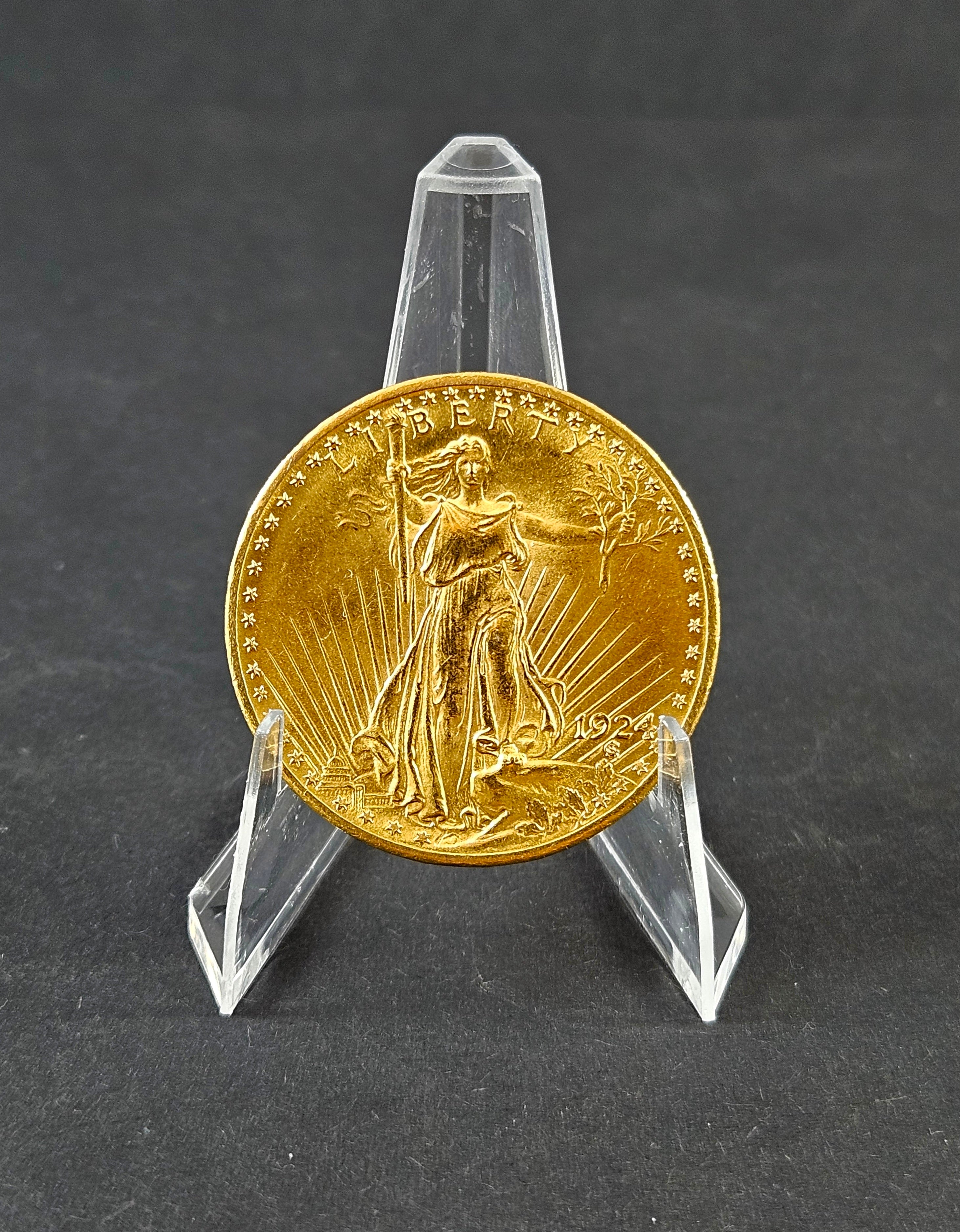 1 Unze Goldmünze Liberty Double Eagle 1924