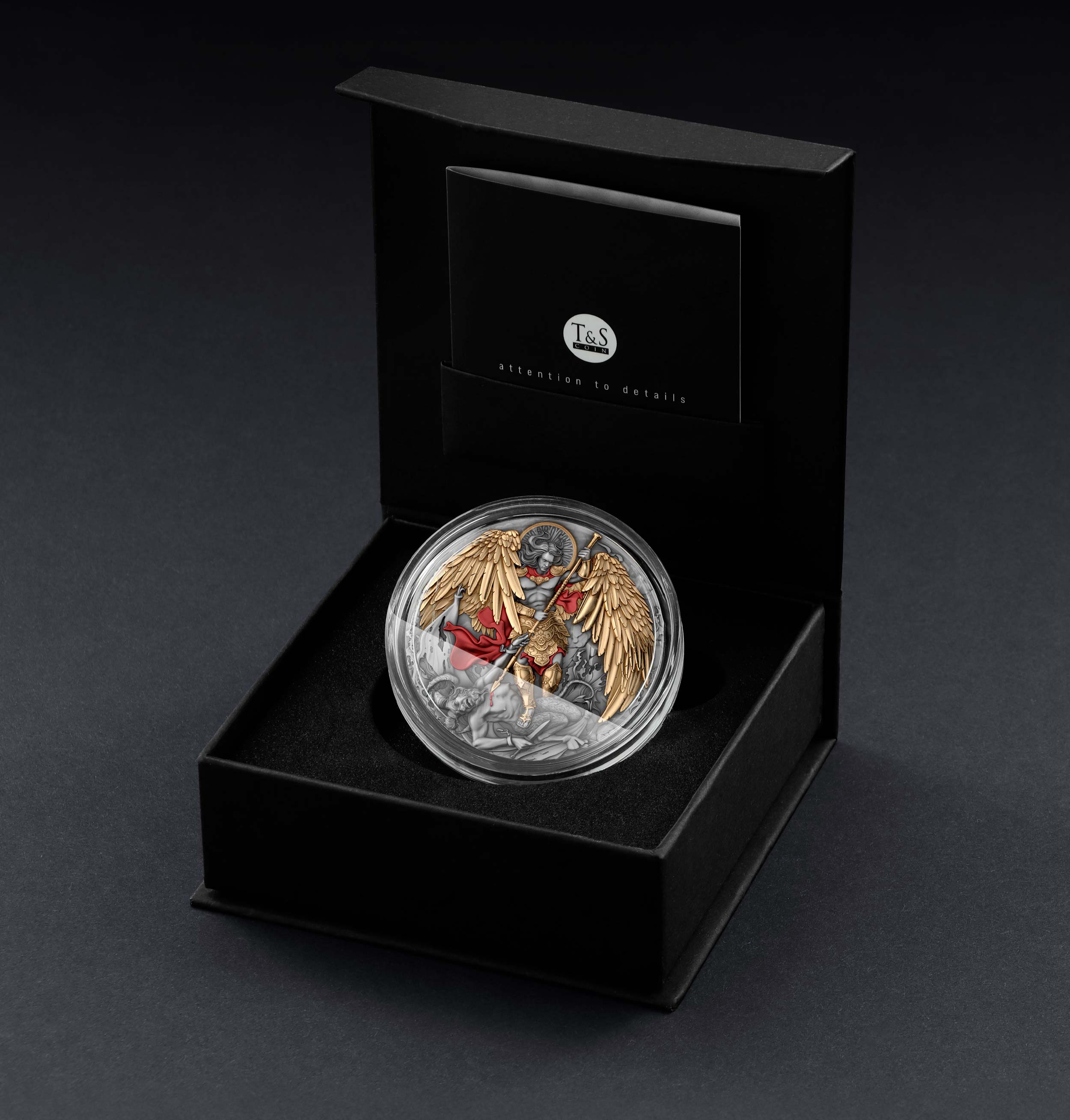 2 oz Silbermünze Michael 2024 – Niue (T&S | Auflage: 500 | .999 Feinsilber)