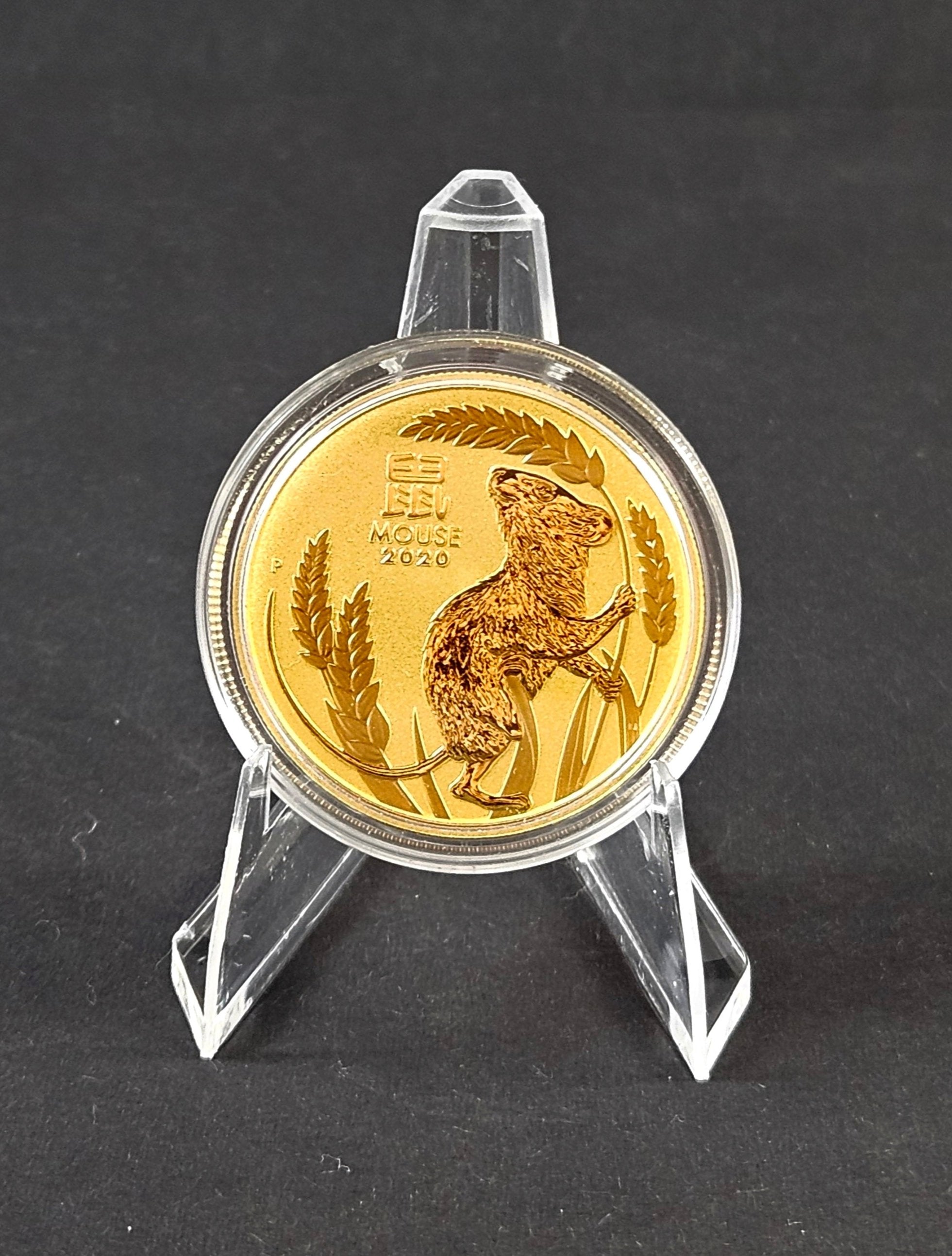 1 Unze Goldmünze Year of the Mouse 2020 – Perth Mint (Lunar Serie)