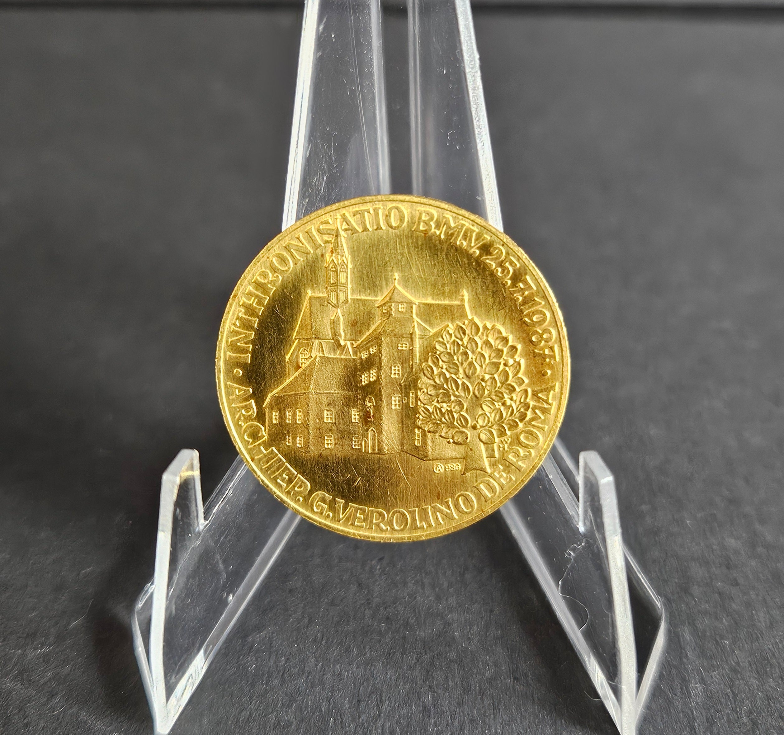 Christliche Goldmedaille Kartause Gaming 1987