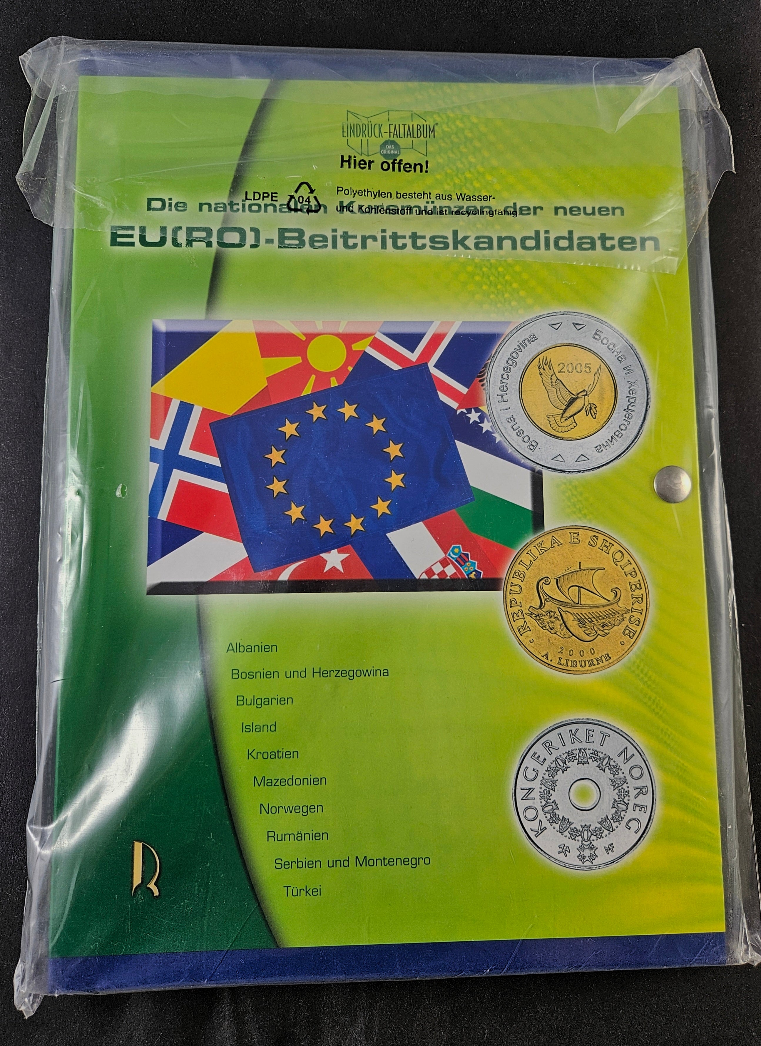 Nationalkursmünzen Set 2006 – EU-Beitrittskandidaten Ungeöffnet