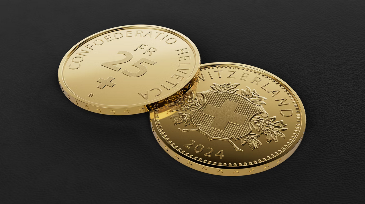 25 Franken Goldmünze 2024 (Polierte Platte | limitiert)
