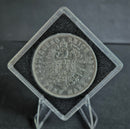 5 Mark Silbermünze 1876 Albert von Sachsen (Deutsches Kaiserreich)