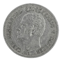 2 Mark Silbermünze 1898 - Carl Alexander von Sachsen