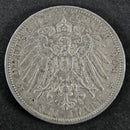 3 Mark Silbermünze 1908 - Wilhelm II.