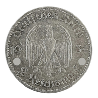 2 Reichsmark Silbermünze 1934 - Paul von Hindenburg