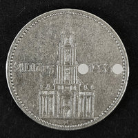 2 Reichsmark Silbermünze 1934 - Paul von Hindenburg
