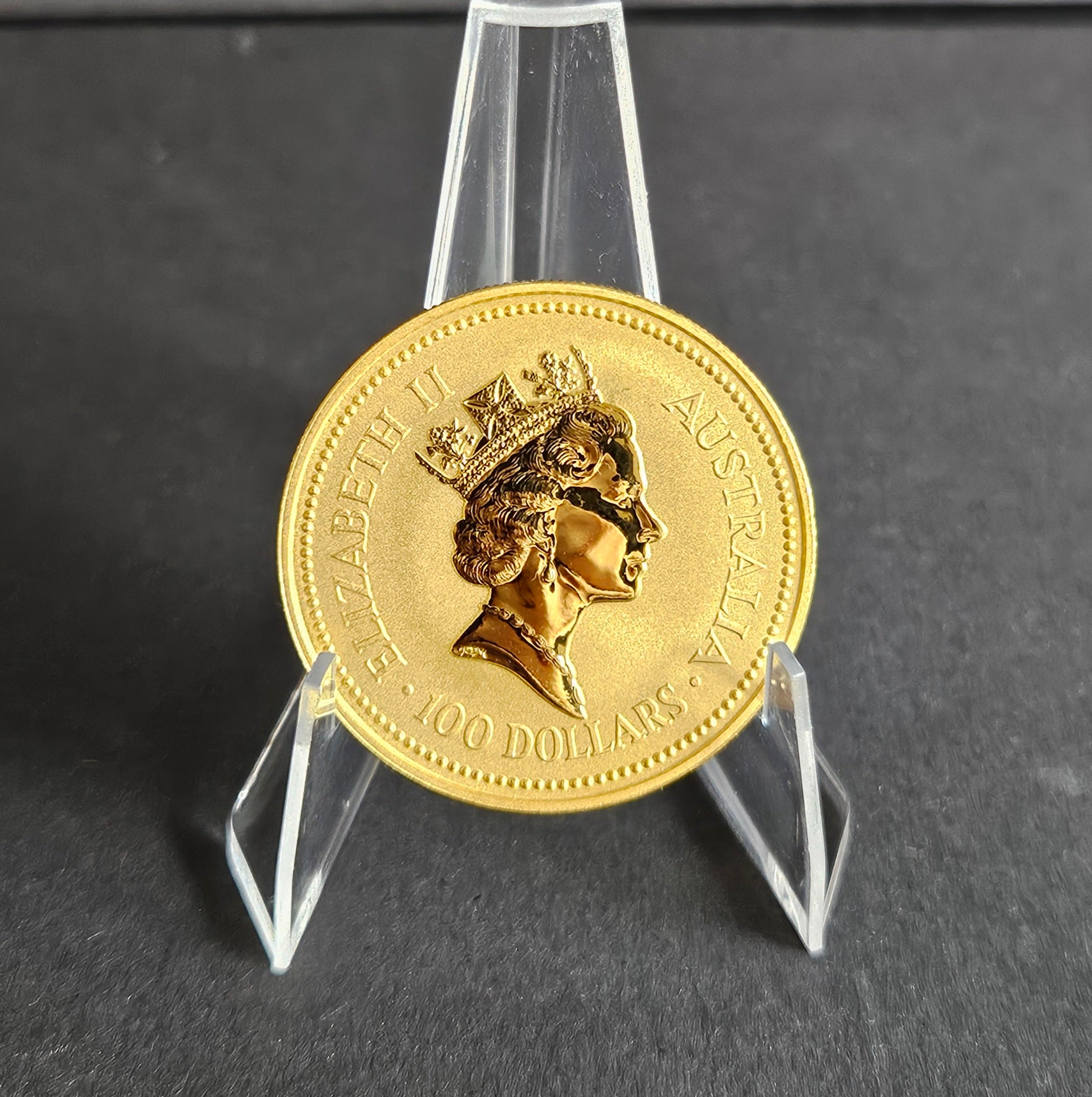 1 Unze Goldmünze Australian Nugget 1993 (Nail-Tailed Wallaby)