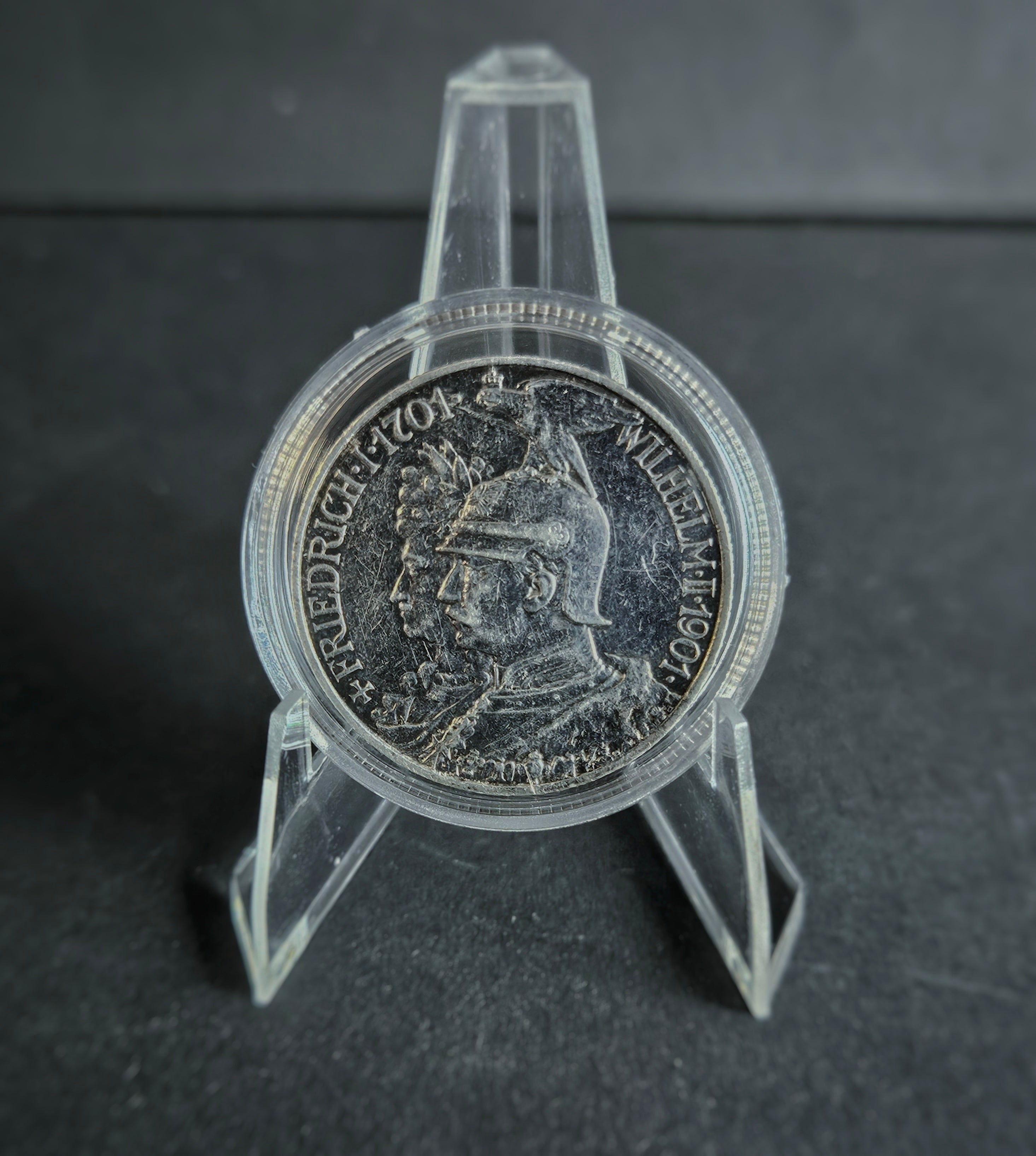 2 Mark Silbermünze 1901 – Friedrich Wilhelm