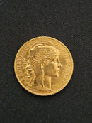 20 Francs Goldmünze Frankreich 1913 (Marianne & Gallischer Hahn)