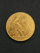 20 Francs Goldmünze Frankreich 1913 (Marianne & Gallischer Hahn)
