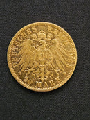 20 Mark Goldmünze Deutsches Kaiserreich 1888 (Otto von Bayern | Prägestätte D)
