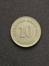 10 Pfennig Kaiserreich – Deutsches Reich (versch. Jahrgänge)