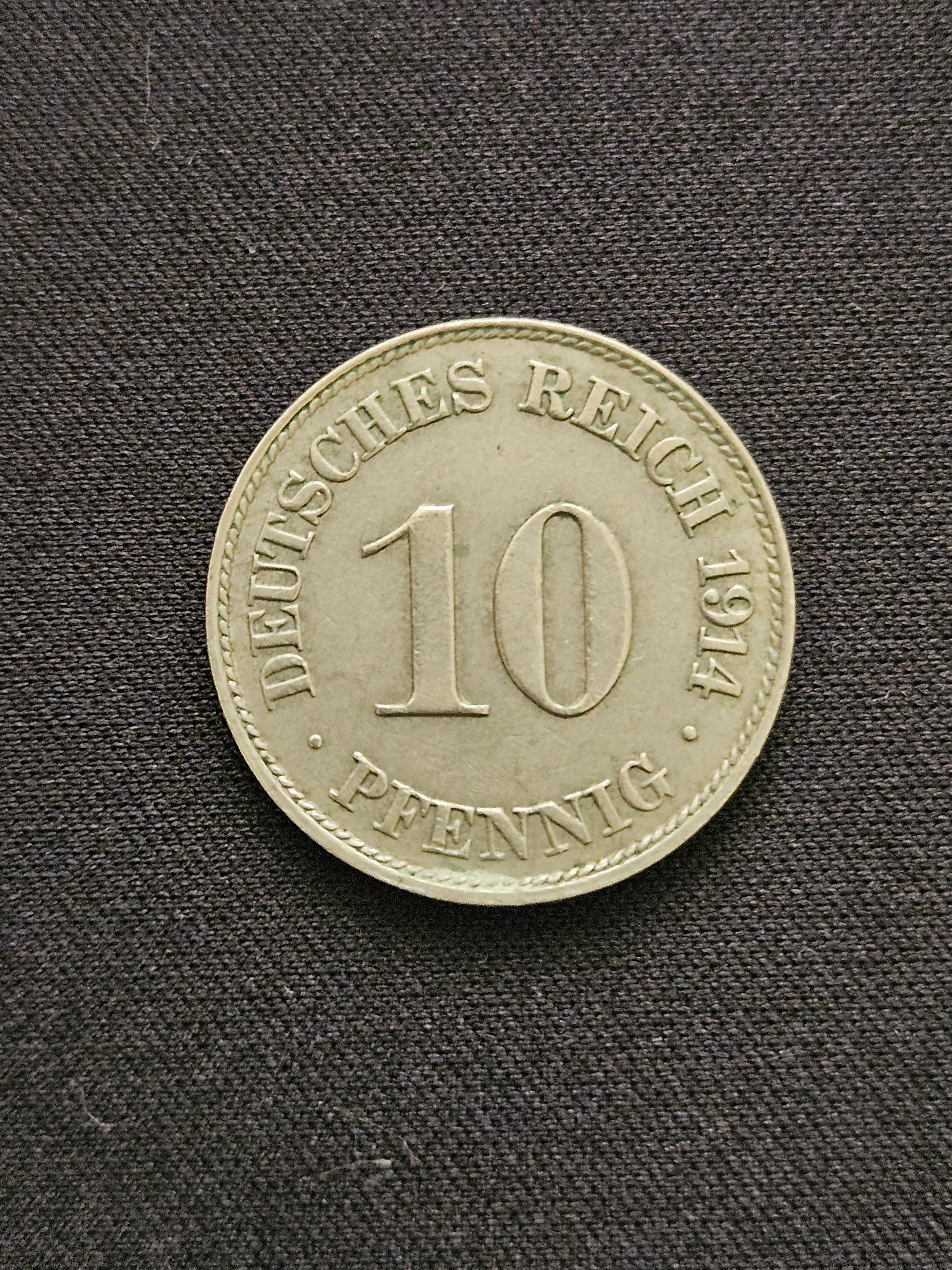 10 Pfennig Kaiserreich – Deutsches Reich (versch. Jahrgänge)