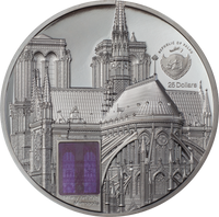 5 oz Silbermünze Palau – Tiffany Art Paris (2021 | Black Proof | Auflage: 999)