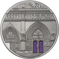 5 oz Silbermünze Palau – Tiffany Art Paris (2021 | Black Proof | Auflage: 999)