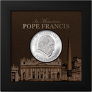 1 oz Silbermünze 2025 – In Erinnerung Papst Franziskus in Präsentationsbox (Proof | Classic Minting | Cook Islands  | CIT)