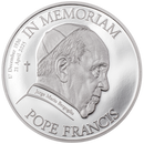1 oz Silbermünze 2025 – In Erinnerung Papst Franziskus in Präsentationsbox (Proof | Classic Minting | Cook Islands  | CIT)