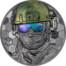 3 oz Silber Real Heroes Special Forces 2022 (Black Proof | Auflage: 750 | CIT)