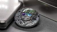 3 oz Silber Real Heroes Special Forces 2022 (Black Proof | Auflage: 750 | CIT)