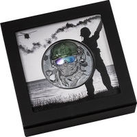 3 oz Silber Real Heroes Special Forces 2022 (Black Proof | Auflage: 750 | CIT)