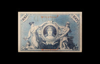 Reichsbanknote 100 Mark – 7. Februar 1908 (Rot)