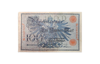 Reichsbanknote 100 Mark – 7. Februar 1908 (Rot)