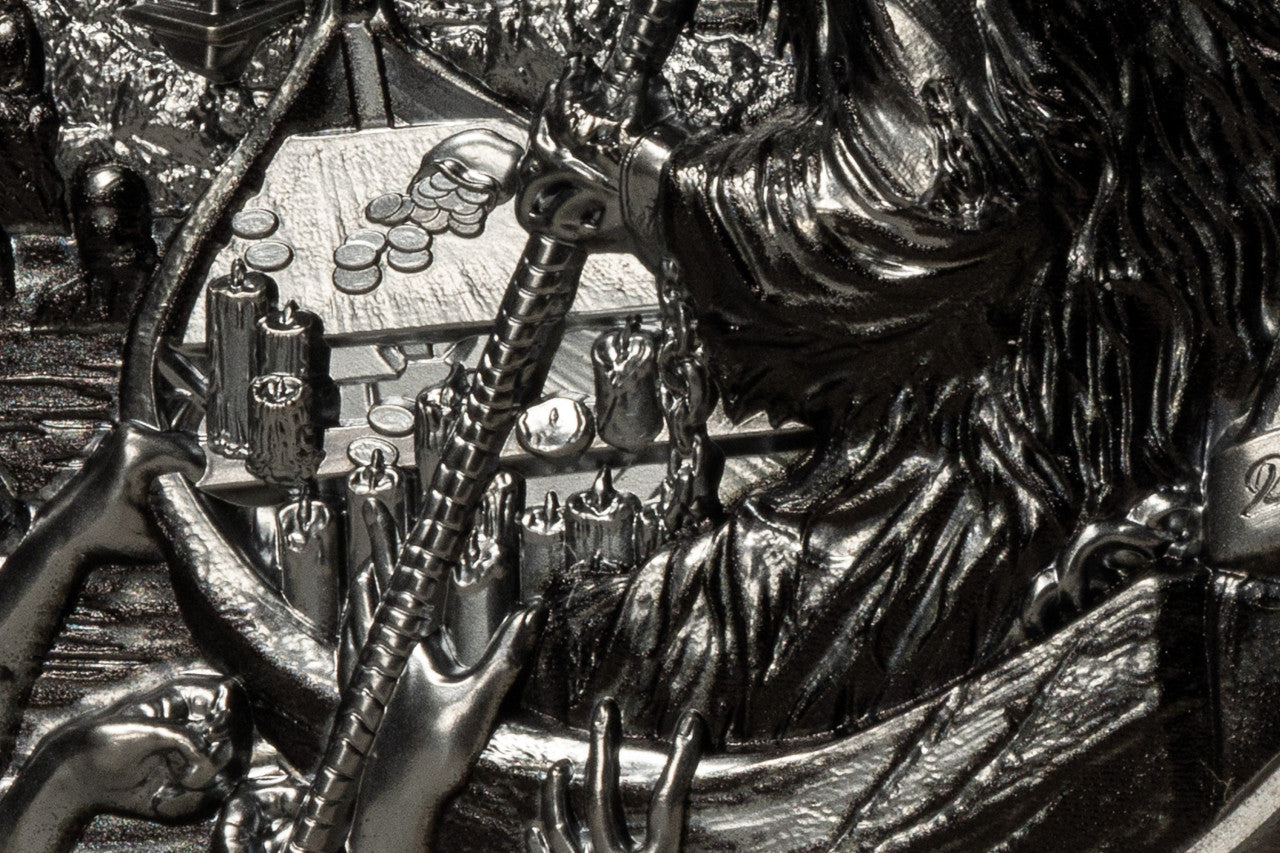 3 oz Silbermünze Ferryman Of The Dead – Charon 2023 (Black Proof | Auflage: 888)