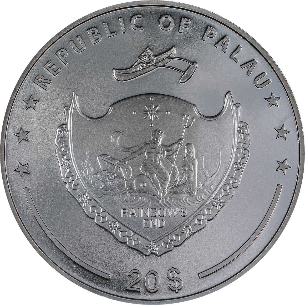 3 oz Silbermünze Ferryman Of The Dead – Charon 2023 (Black Proof | Auflage: 888)