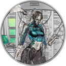 3 oz Sammlermünze .999 Silber Cyber Queen - The Rebirth 2024 (Black Proof | CIT | Auflage: 888)
