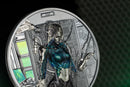3 oz Sammlermünze .999 Silber Cyber Queen - The Rebirth 2024 (Black Proof | CIT | Auflage: 888)