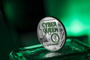 3 oz Sammlermünze .999 Silber Cyber Queen - The Rebirth 2024 (Black Proof | CIT | Auflage: 888)