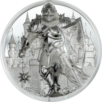 5 oz Silbermünze Iron Knight - CIT 2024 (Polierte Platte | smartminting® 4.0 | Auflage: 555)