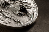 5 oz Silbermünze Iron Knight - CIT 2024 (Polierte Platte | smartminting® 4.0 | Auflage: 555)