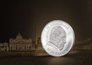 1 oz Silbermünze 2025 – In Erinnerung Papst Franziskus in Präsentationsbox (Proof | Classic Minting | Cook Islands  | CIT)