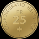 25 Franken Goldmünze 2024 (Polierte Platte  | limitiert)