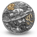 2 oz Silbermünze Don Quixote, Niue ( T&S | Auflage: 500)