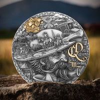 2 oz Silbermünze Don Quixote, Niue ( T&S | Auflage: 500)